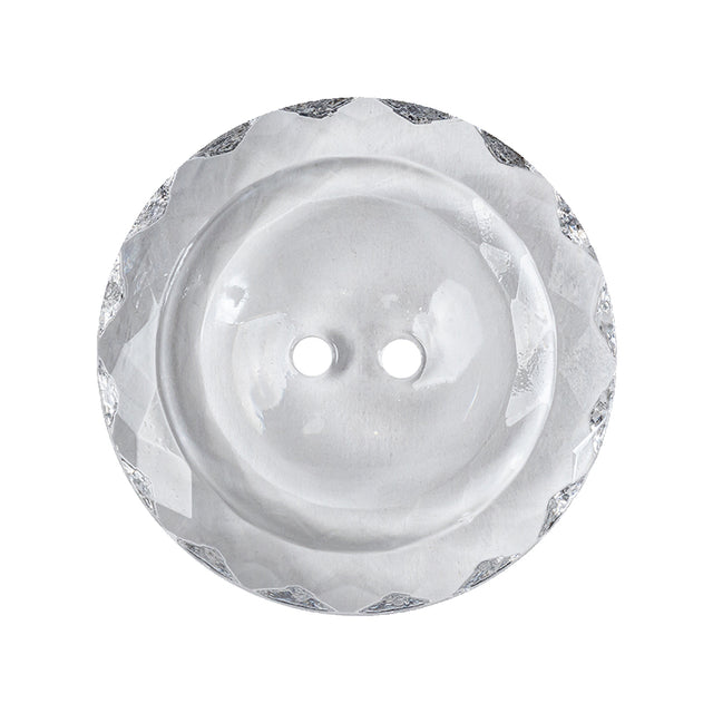 Crystal Glass Button - 44L/28mm