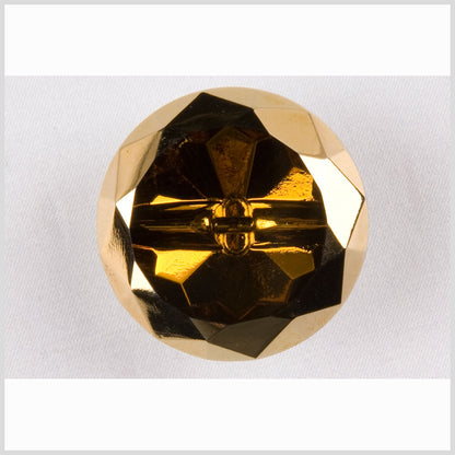 Gold Glass Button - 40L/25.5mm
