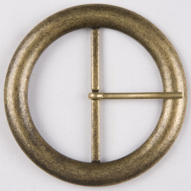 2" Old Brass Metal Buckle