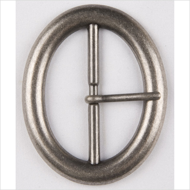 Antique Iron Metal Buckle - 2.625" x 2.125"