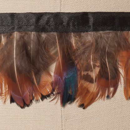 Brown Pheasant Feather Detail