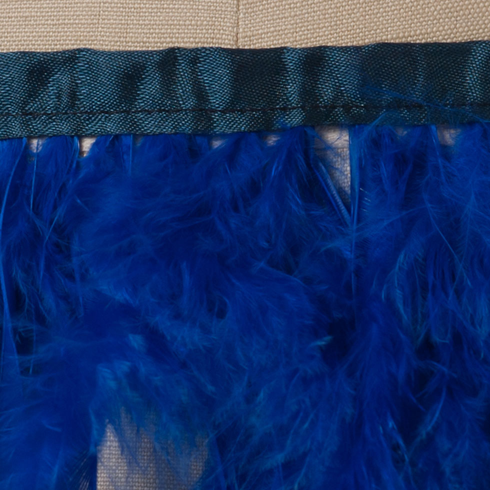 Royal Turkey Feather Detail
