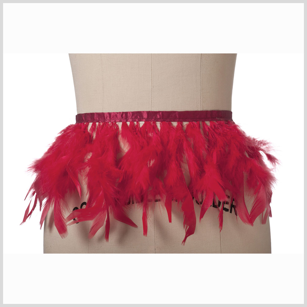Red Turkey Feather Full