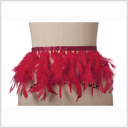 Red Turkey Feather Full