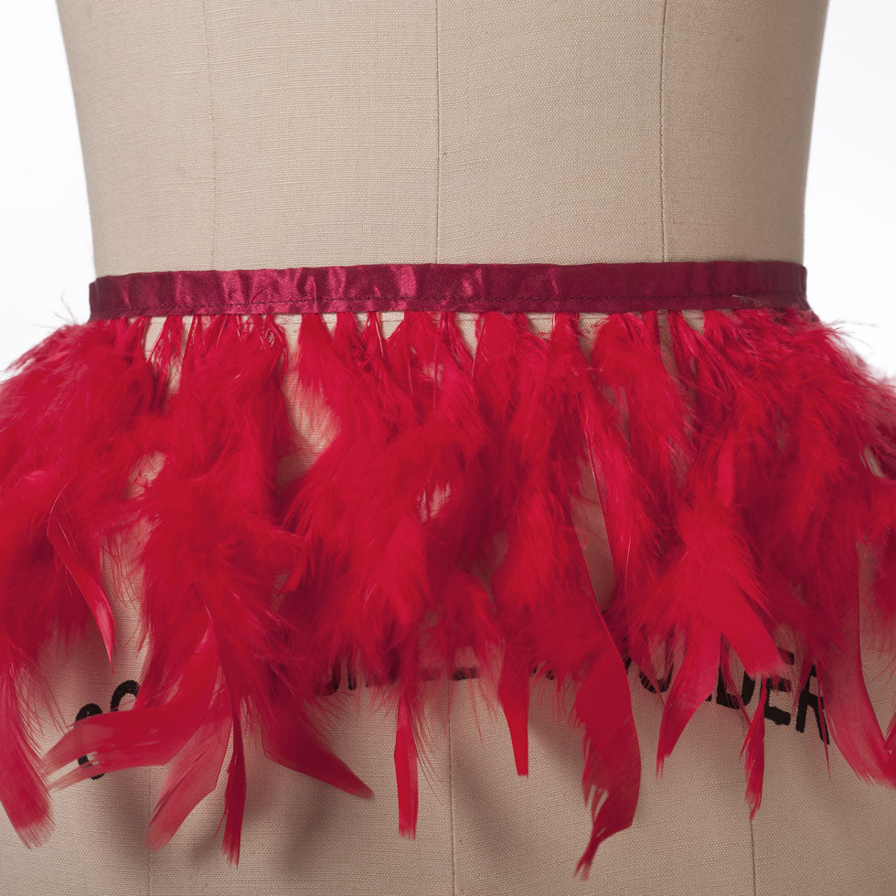 Red Turkey Feather