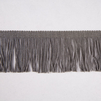 Pewter Chainette Fringe - 2"