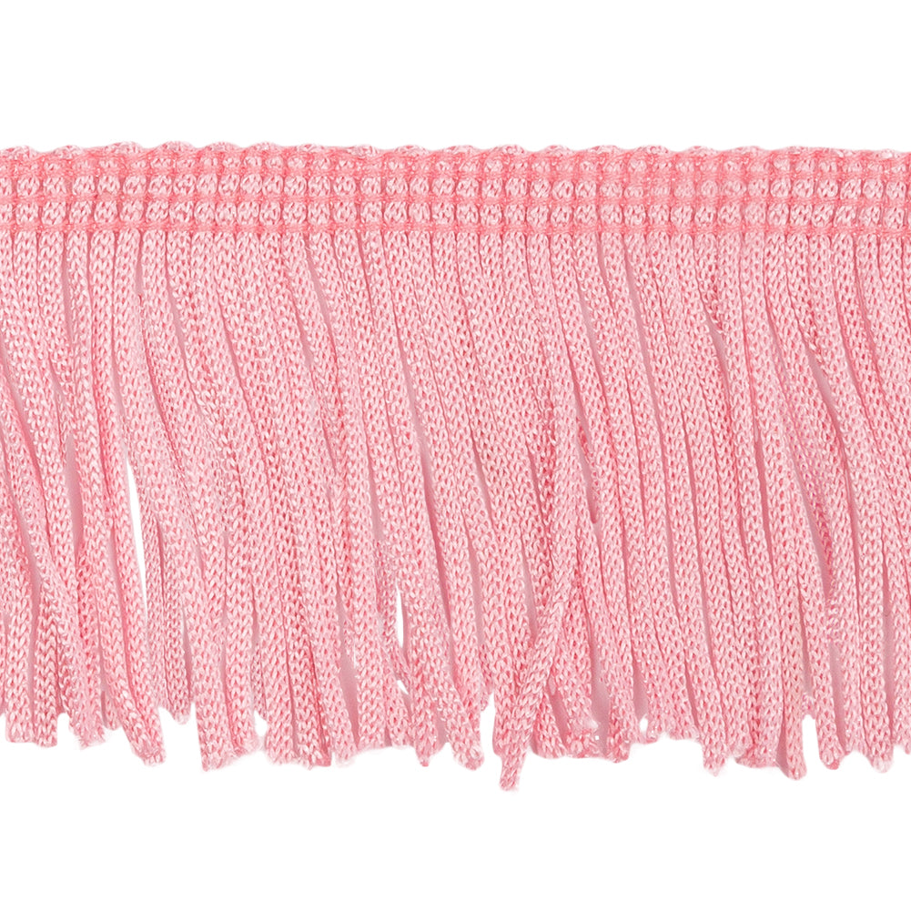 Pink Chainette Fringe - 2" Detail