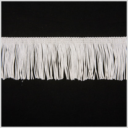 Ivory Chainette Fringe - 2"
