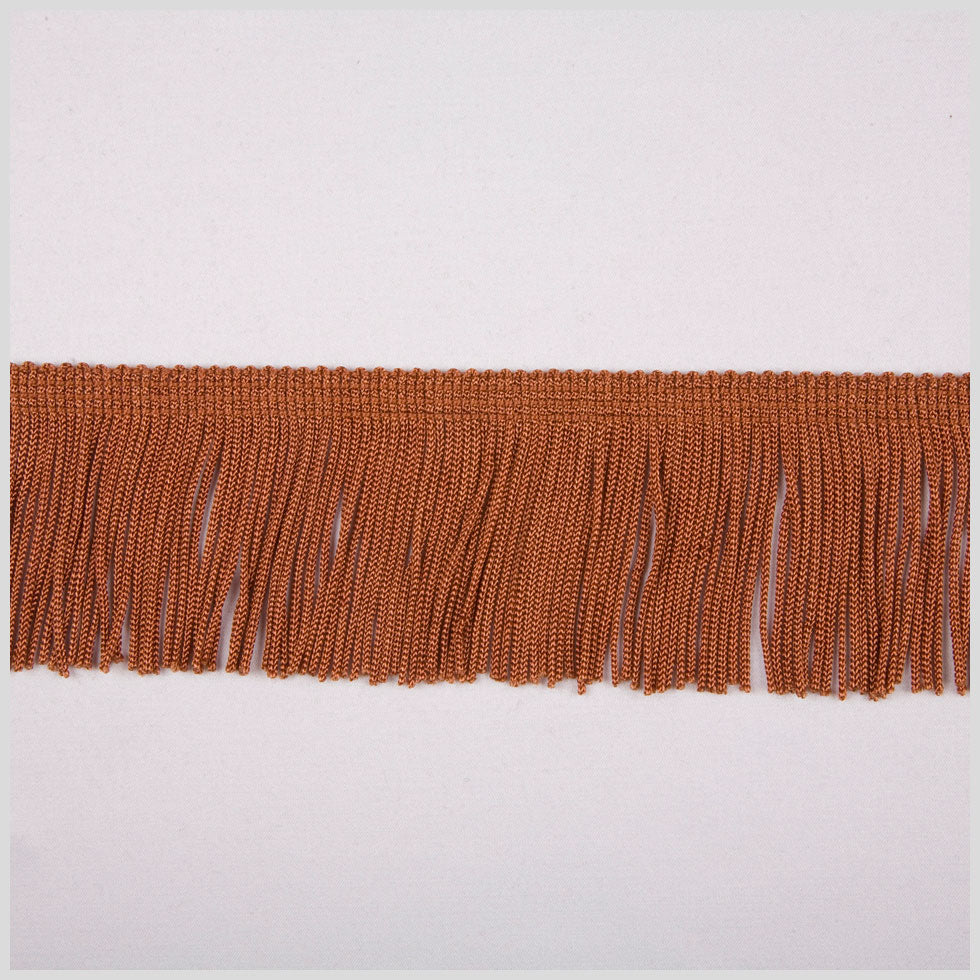 Cinnamon Chainette Fringe - 2"