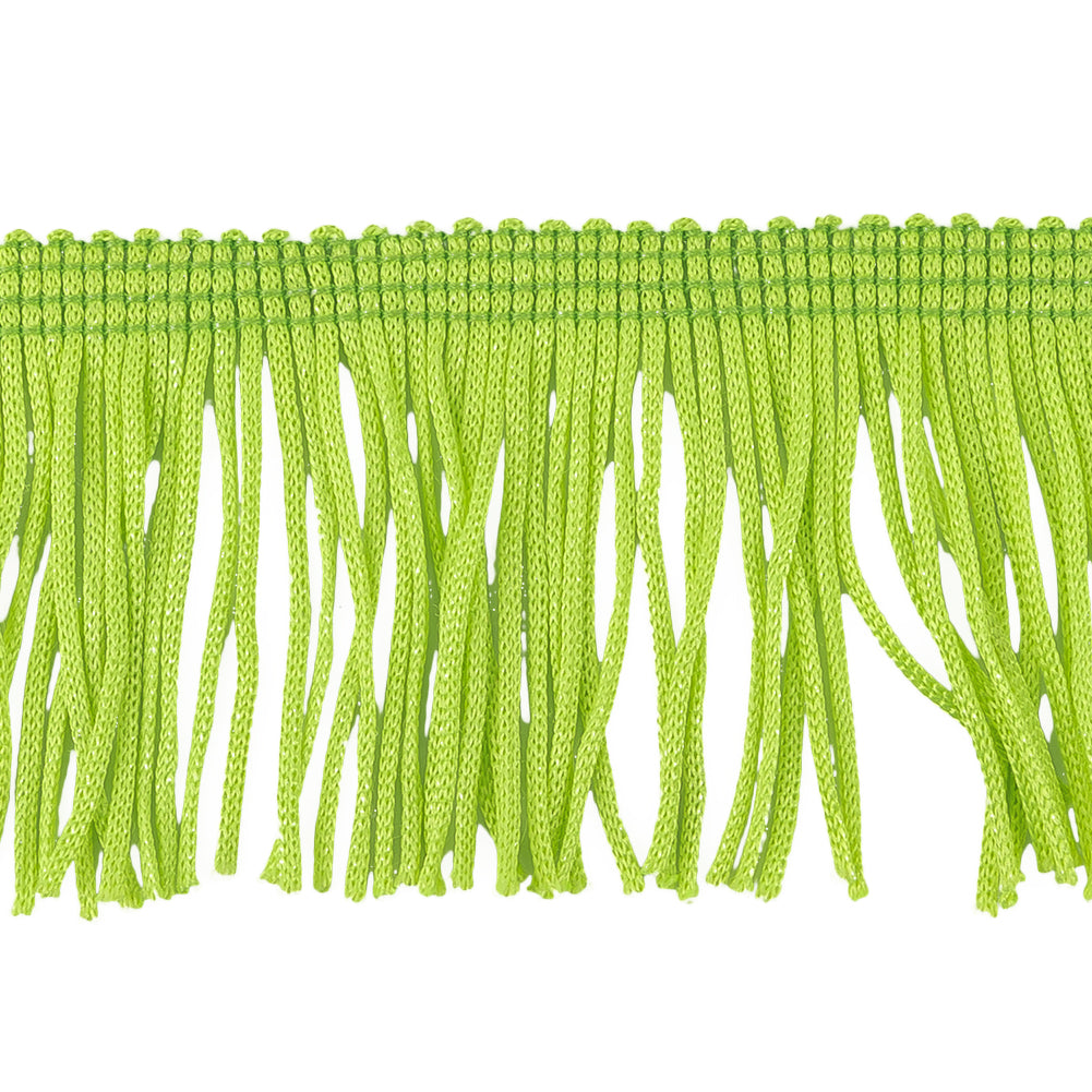 Green Gecko Chainette Fringe - 2" Detail