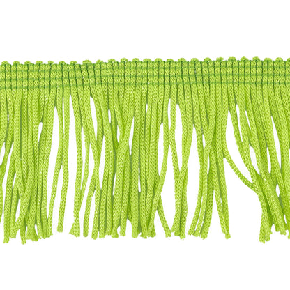 Green Gecko Chainette Fringe - 2" Detail