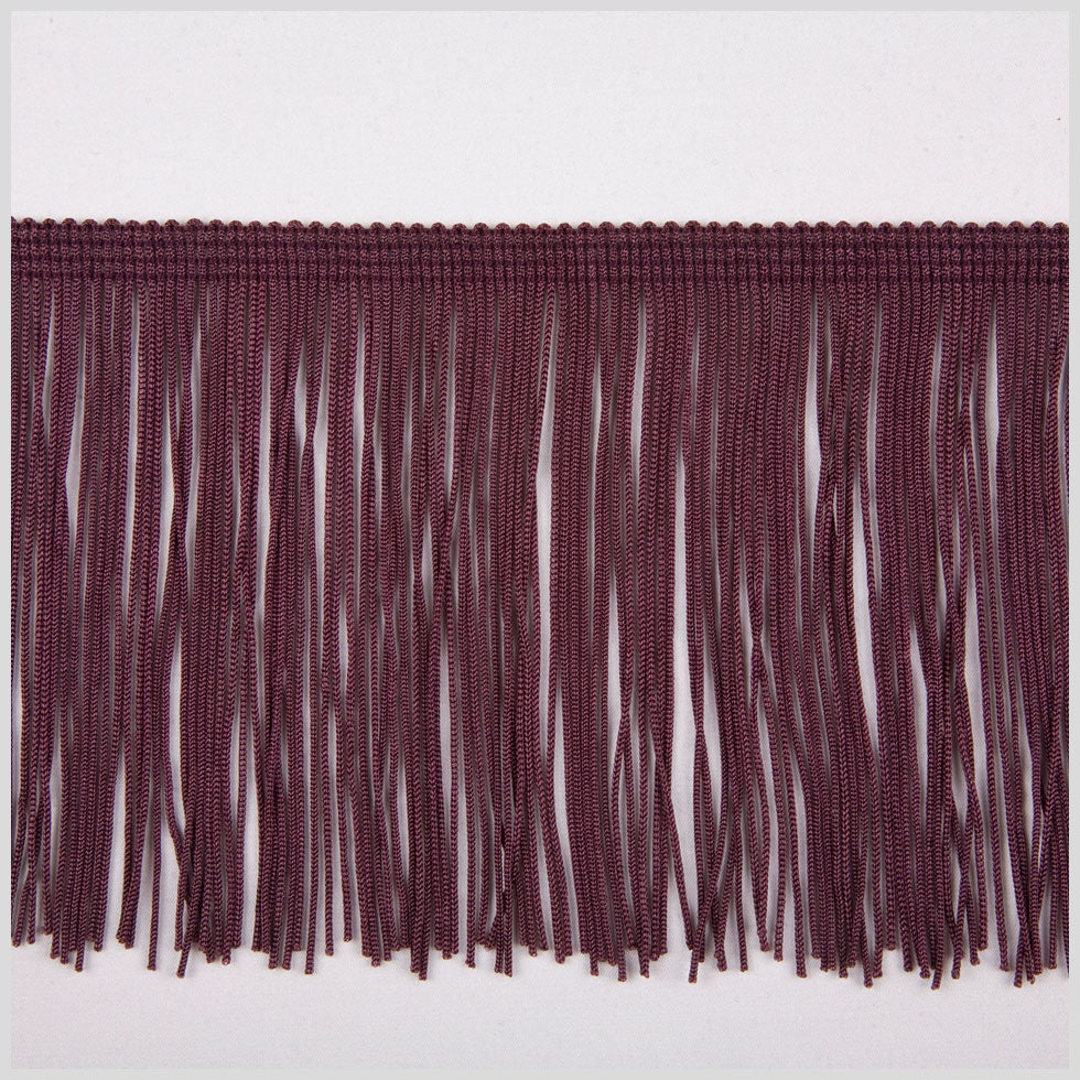 Eggplant Chainette Fringe - 4"