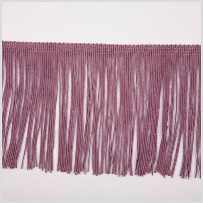 Plum Chainette Fringe - 4"