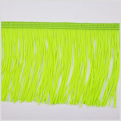 Green Gecko Chainette Fringe - 4"