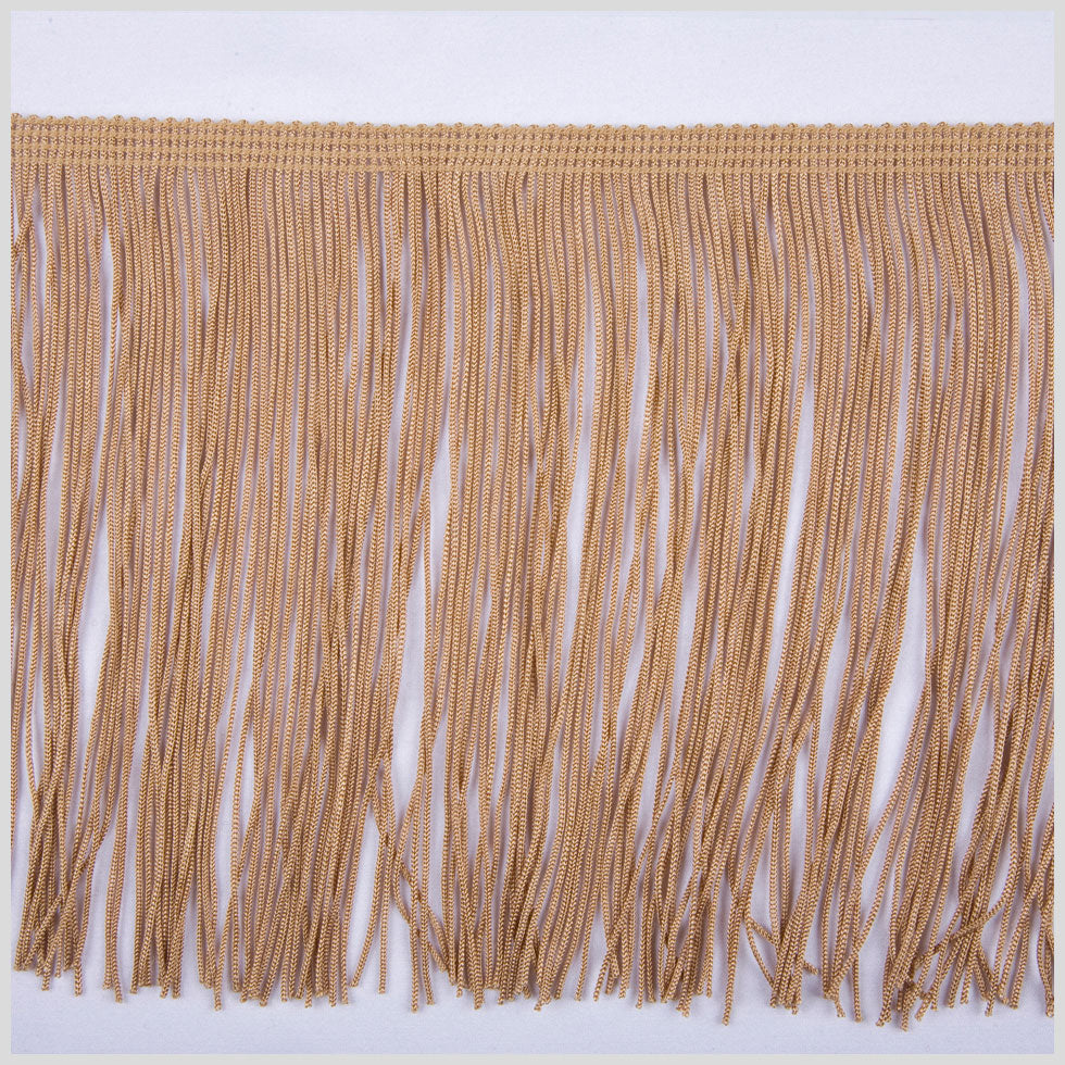Gold Chainette Fringe - 6"