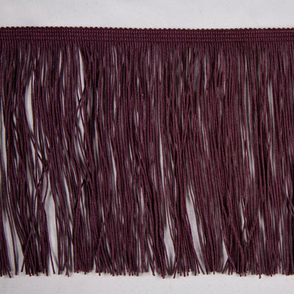 Eggplant Chainette Fringe - 6"