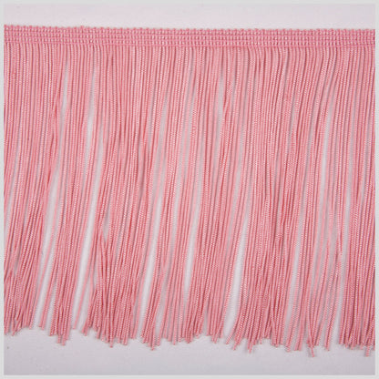 Pink Chainette Fringe - 6"