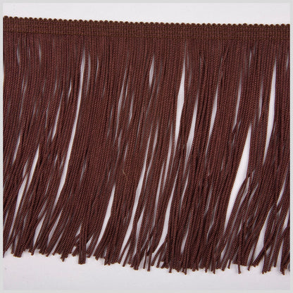 Chocolate Chainette Fringe - 6"