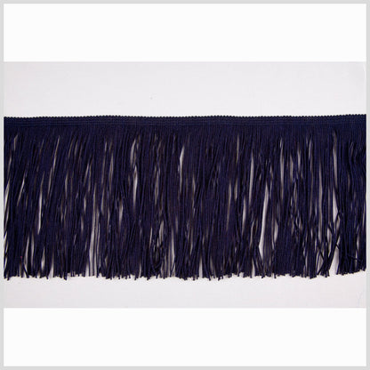 Navy Chainette Fringe - 6"