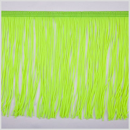Green Gecko Chainette Fringe - 6"