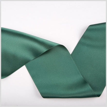 3.75" Forest Double Face French Satin Ribbon