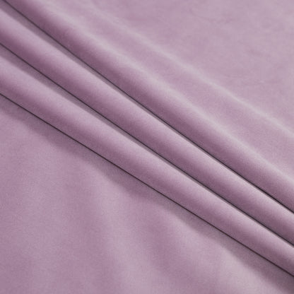 Ultra Soft Polyester Velvet - Mauve - British Imported Folded