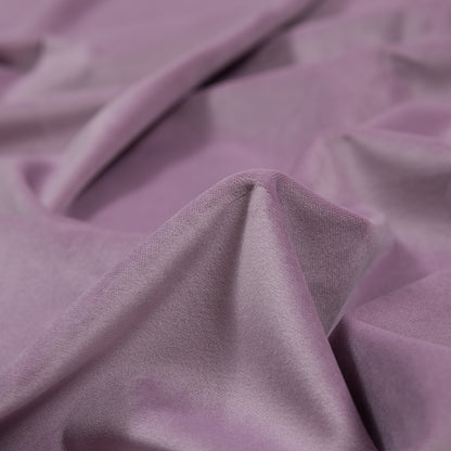 Ultra Soft Polyester Velvet - Mauve - British Imported Detail