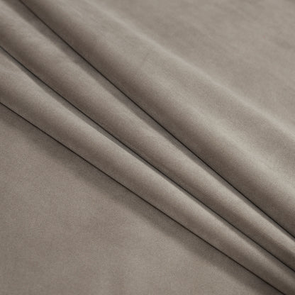 Ultra Soft Polyester Velvet - Mole - British Imported Folded