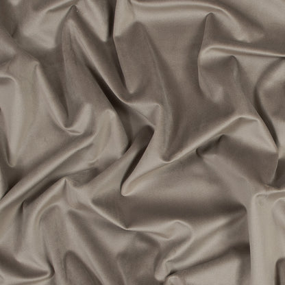 Ultra Soft Polyester Velvet - Mole - British Imported