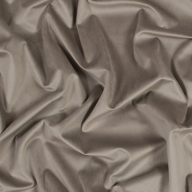 Ultra Soft Polyester Velvet - Mole - British Imported