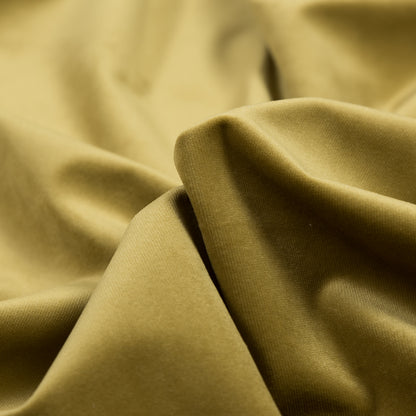 Ultra Soft Polyester Velvet - Lime - British Imported Detail