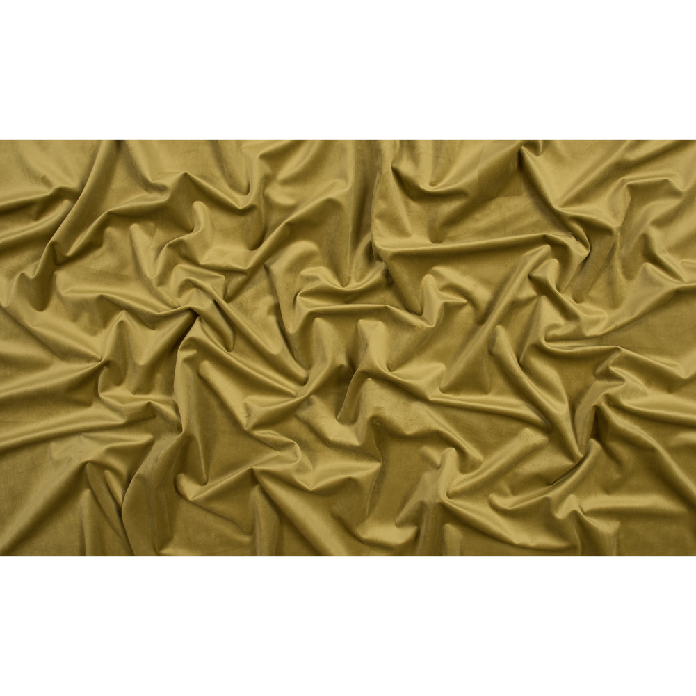 Ultra Soft Polyester Velvet - Lime - British Imported Full