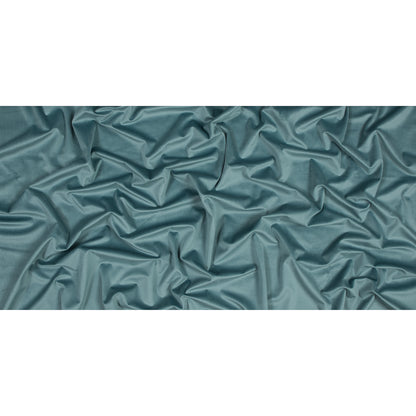 Ultra Soft Polyester Velvet - Aqua - British Imported Full