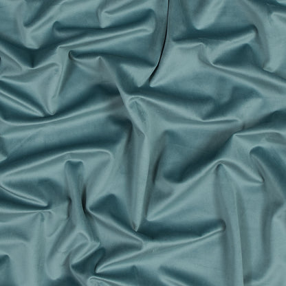 Ultra Soft Polyester Velvet - Aqua - British Imported