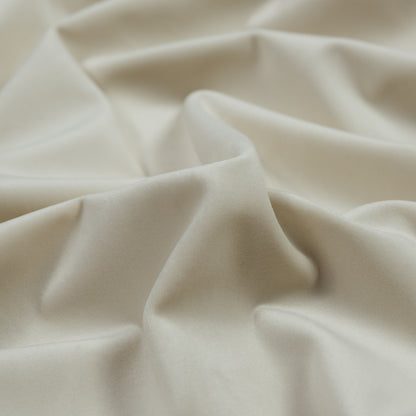 Ultra Soft Polyester Velvet - Oyster - British Imported Detail