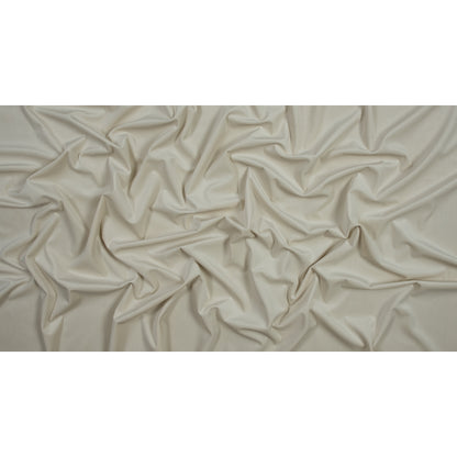 Ultra Soft Polyester Velvet - Oyster - British Imported Full