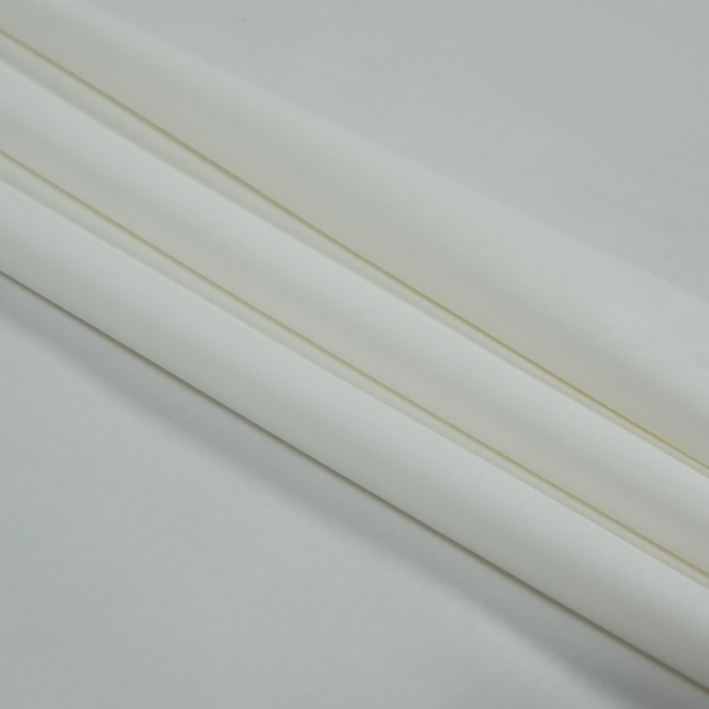 Ultra Soft Polyester Velvet - Pearl - British Imported Folded