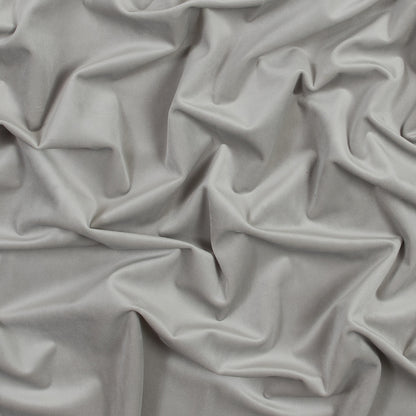 Ultra Soft Polyester Velvet - Dove - British Imported
