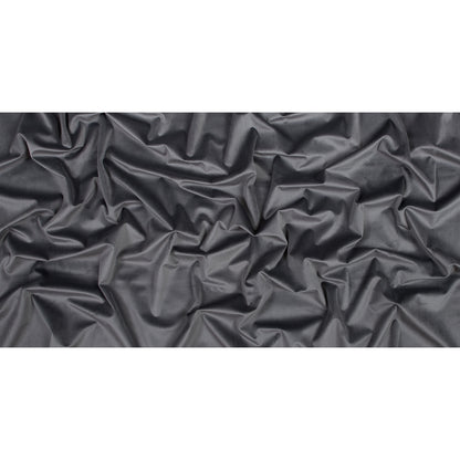 Ultra Soft Polyester Velvet - Slate - British Imported Full