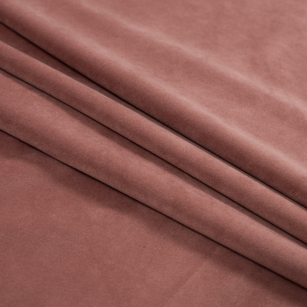 Ultra Soft Polyester Velvet - Vintage - British Imported Folded