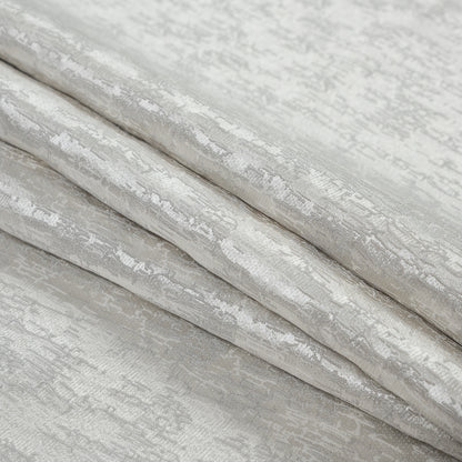 Satin-Face Jacquard - Dove Crackle - British Imported Folded