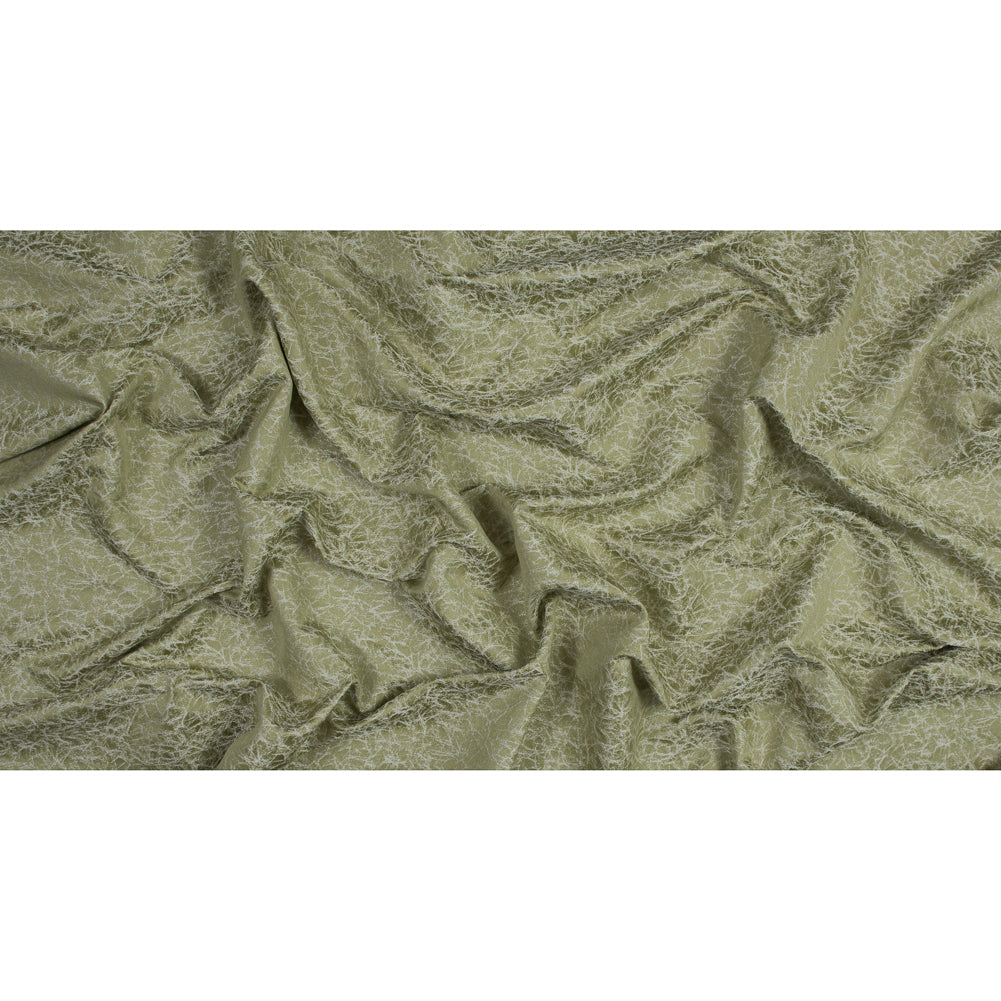 Satin-Faced Jacquard - Apple Cracked - British Imported Full
