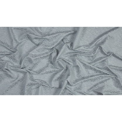 Satin-Faced Jacquard - Silver Cracked - British Imported Full