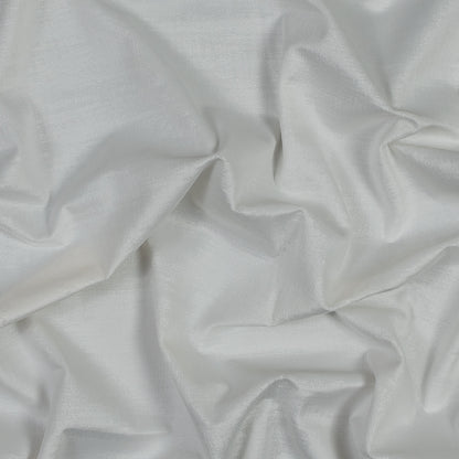 Embossed Textured Velvet - Alabaster - British Imported