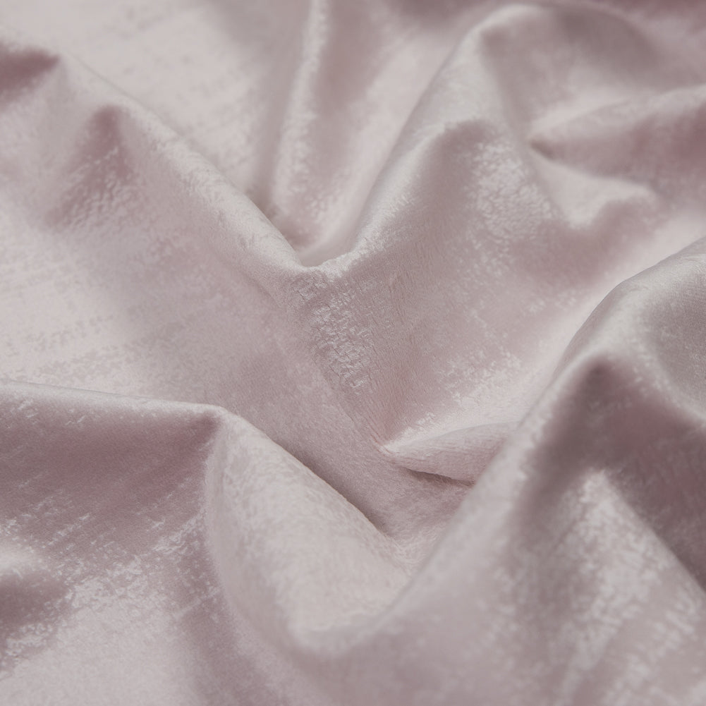 Embossed Textured Velvet - Rose - British Imported Detail