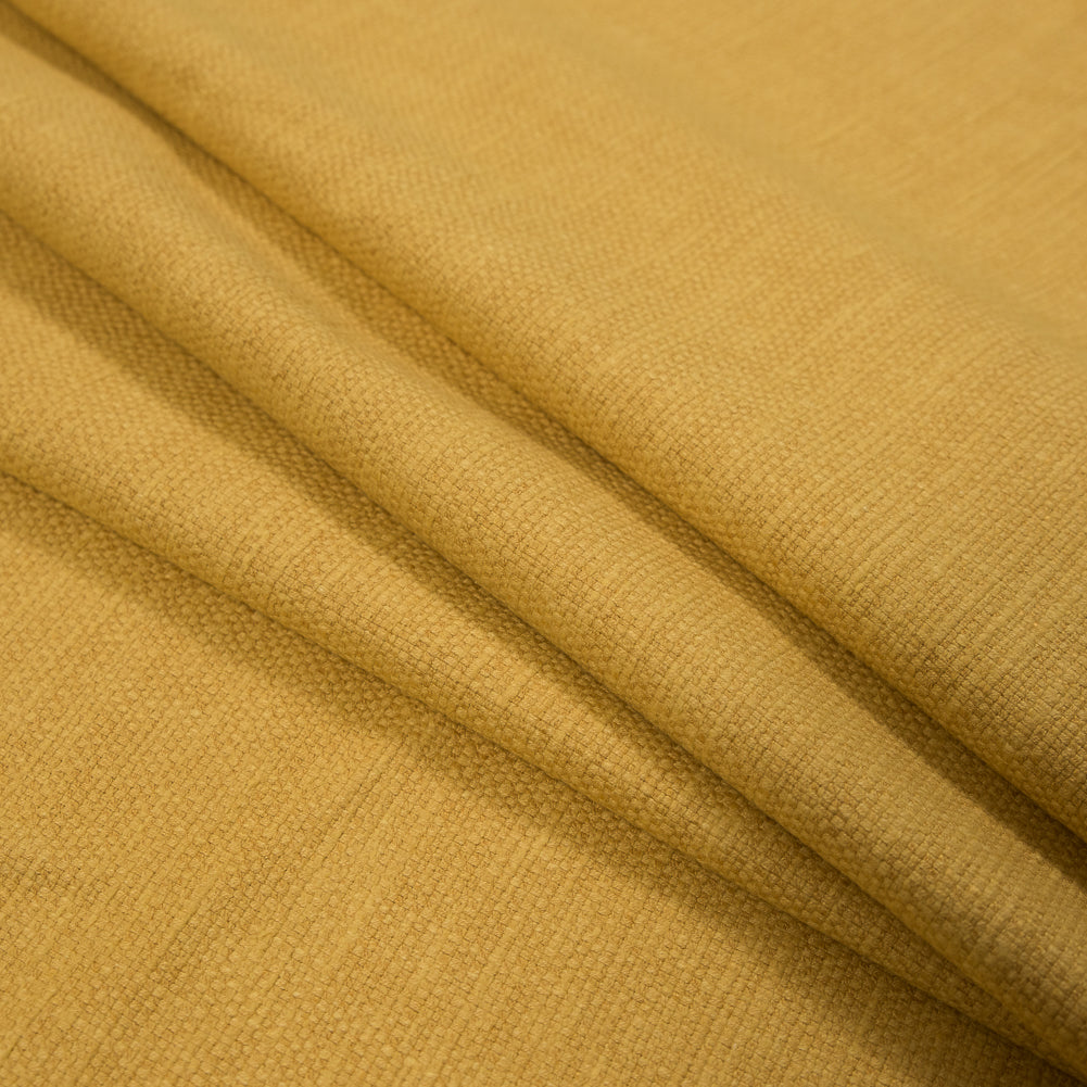 Polyester and Cotton Woven - Buttercup - British Imported Folded
