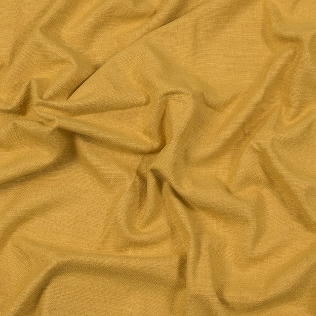 Polyester and Cotton Woven - Buttercup - British Imported