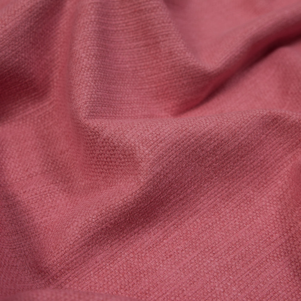 Polyester and Cotton Woven - Blush - British Imported Detail