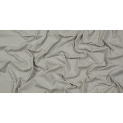 Polyester and Cotton Woven - Ecru - British Imported Full