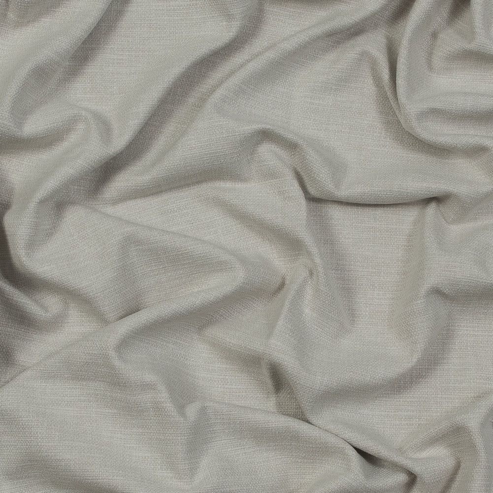 Polyester and Cotton Woven - Ecru - British Imported
